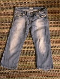 Daytrip Capri Jeans Women's 30 Blue Medium Wash LEO Capri Jeans